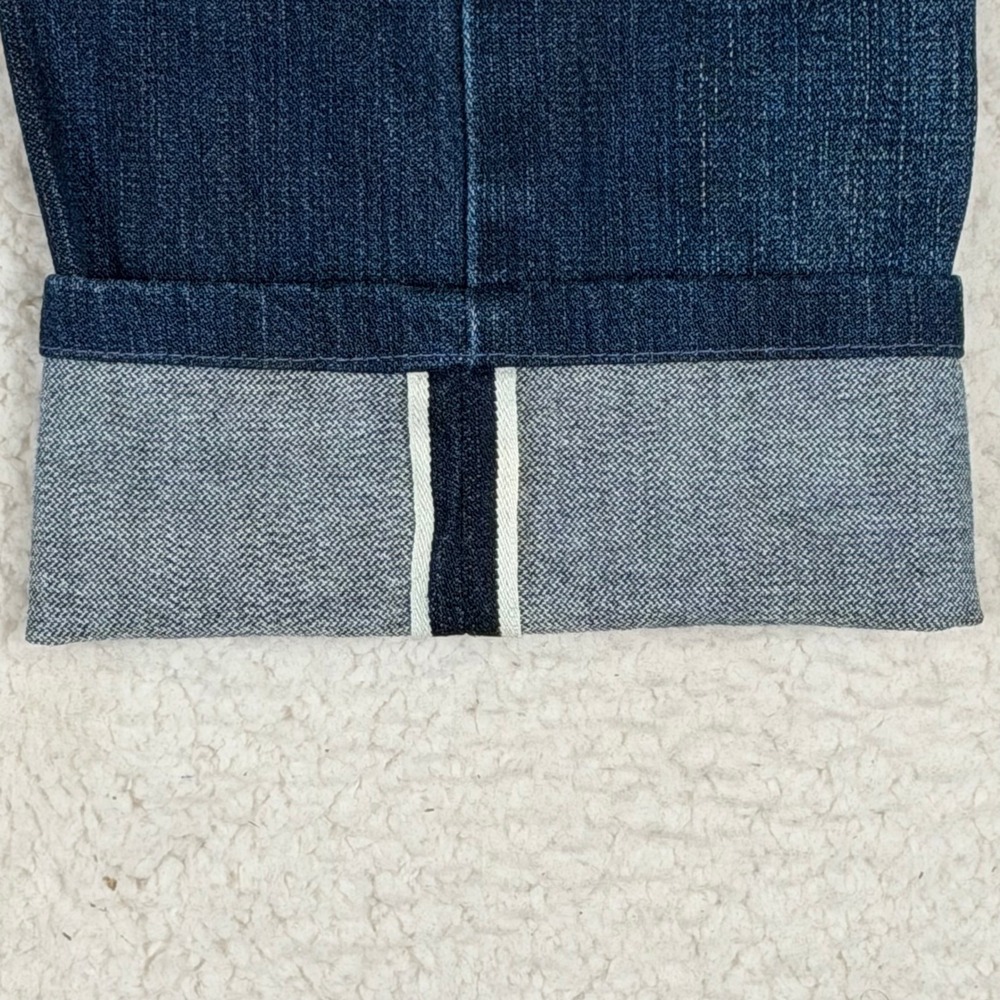 Raleigh Denim Martin Jeans 33 Mens White Oak Cone Denim Selvedge Indigo Slim - Picture 7 of 11